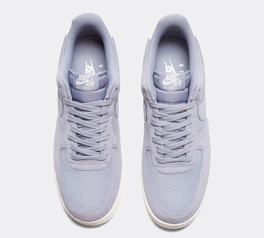 Nike Air Force 1 '07 Suede Trainer - Ashen Slate / Ashen Slate