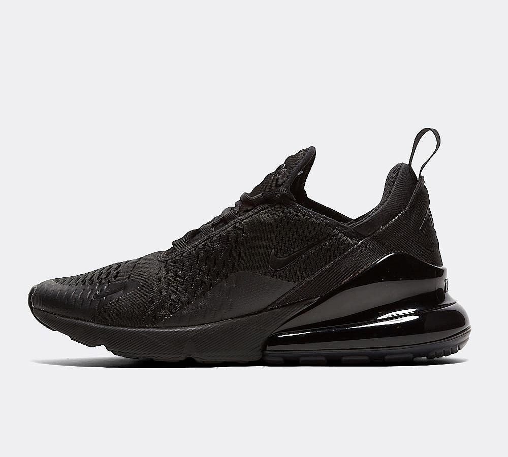 Nike Air Max 270 Trainer - Black / Black
