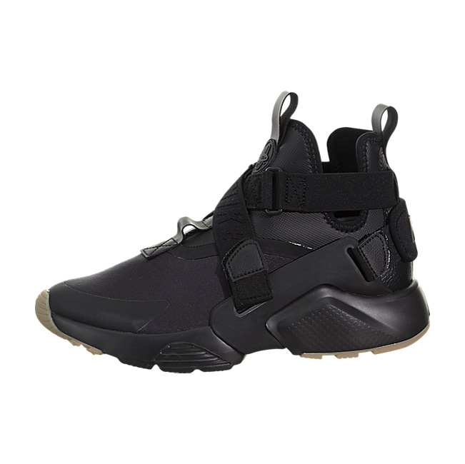 Nike Women Air Huarache City - Black / Black-Dark Grey