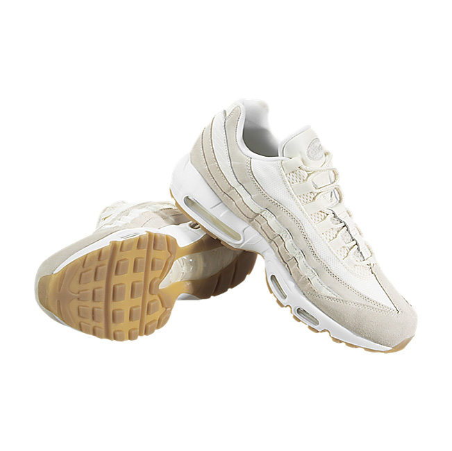 Nike Air Max 95 Premium (Exotic Skin) - Sail / Desert Sand-White
