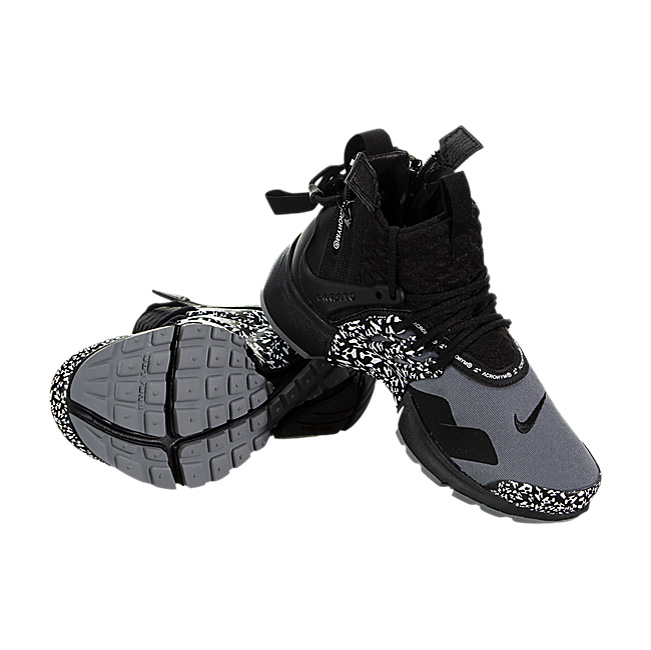 Nike Air Presto Mid Acronym - Black / Cool Grey