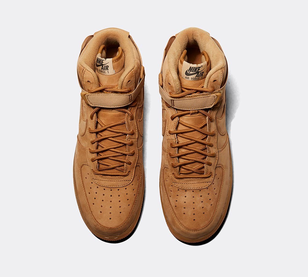 Nike Air Force 1 High LV8 WB Trainer - Flax / Gum