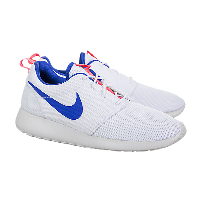 Nike Roshe One - White / Ultra Marine-Solar Red