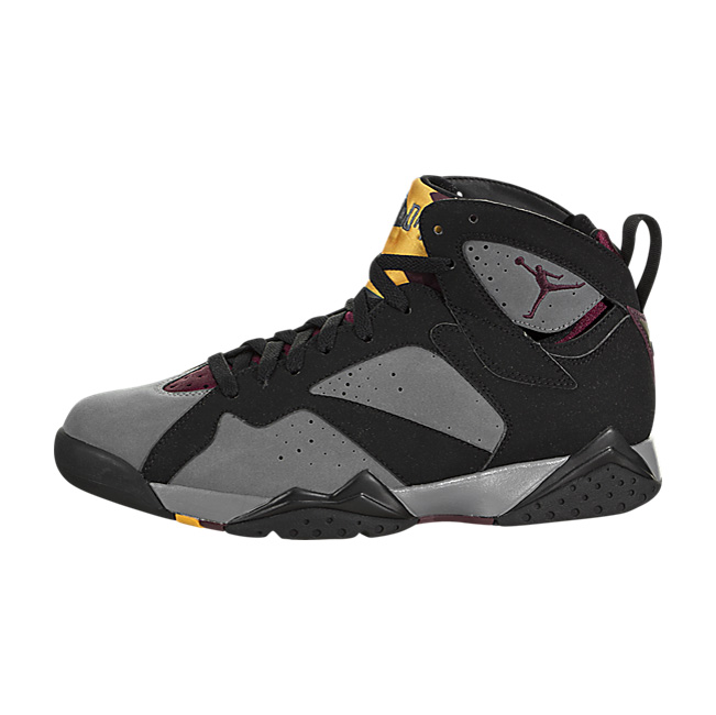Air Jordan VII (7) Retro (Bourdeax) (2011) - Black / Light Graphite-Bordeaux
