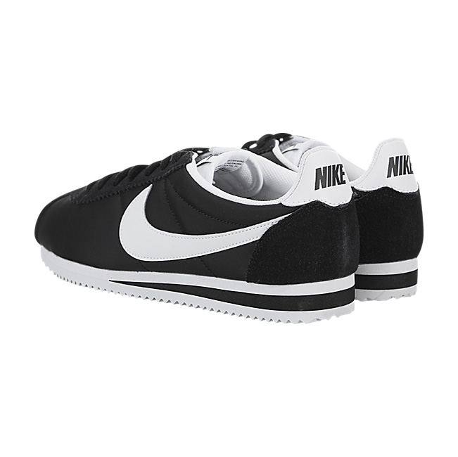 Nike Women Classic Cortez Nylon - Black / White