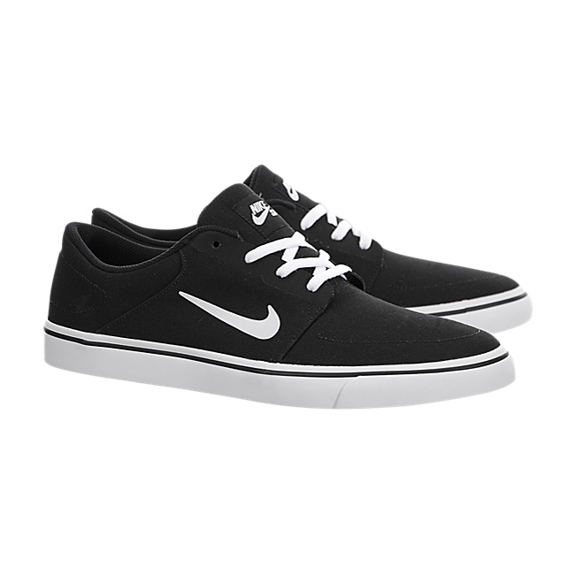 Nike SB Portmore Canvas - Black / White