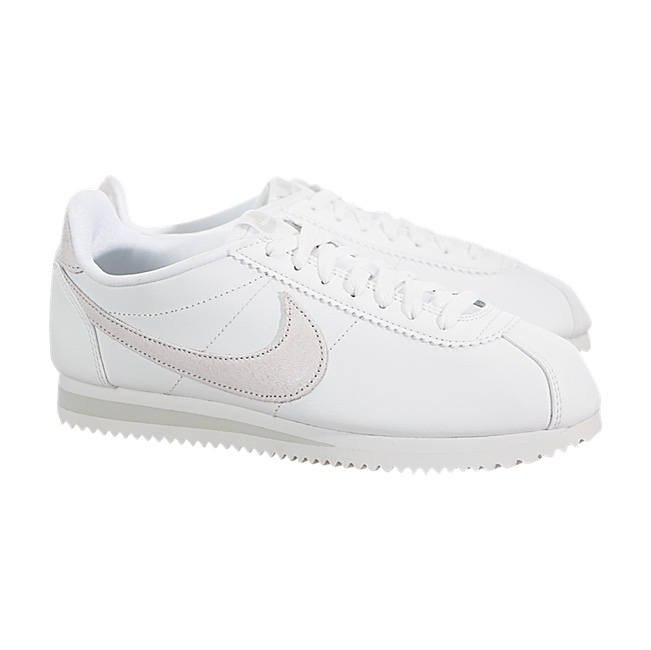 Nike Women Classic Cortez Premium - summit White / Metallic Summit-White