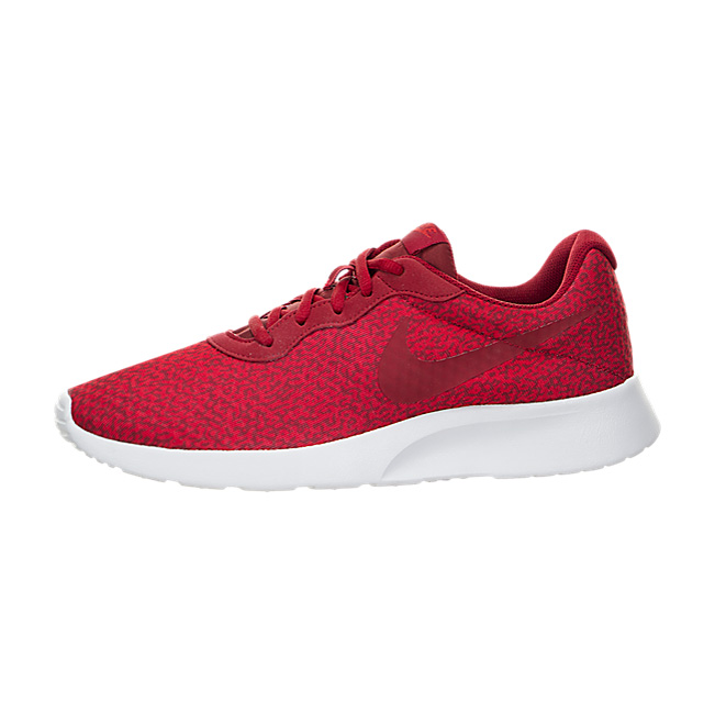 Nike Tanjun Print - Gym Red / Gym Red-Action Red-White