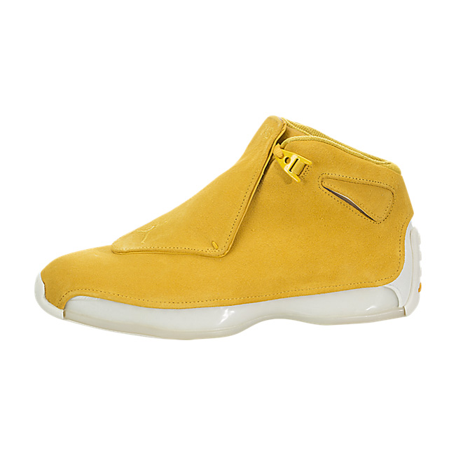 Air Jordan 18 Retro - Yellow Ochre / Sail