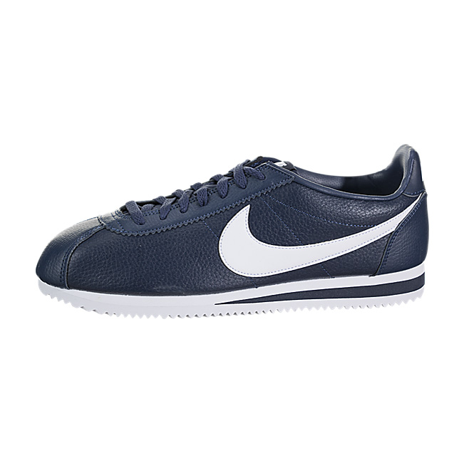 Nike Classic Cortez Leather - Midnight Navy / White