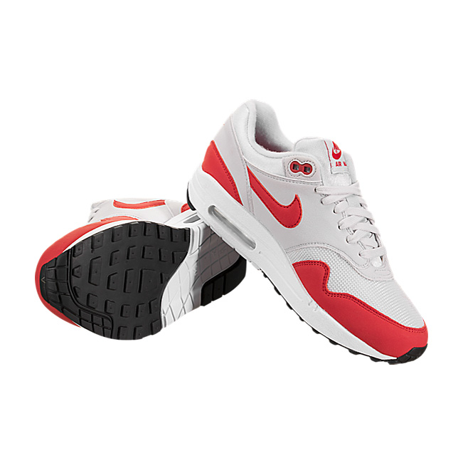 Nike Women Air Max 1 - Vast Grey / Habanero Red