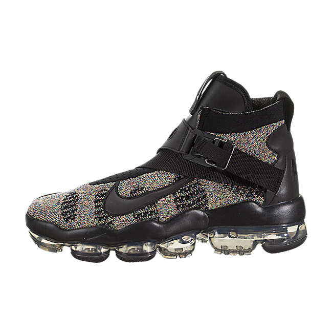 Nike Vapormax Premier Flyknit - Black / Signal Blue-Green Strike