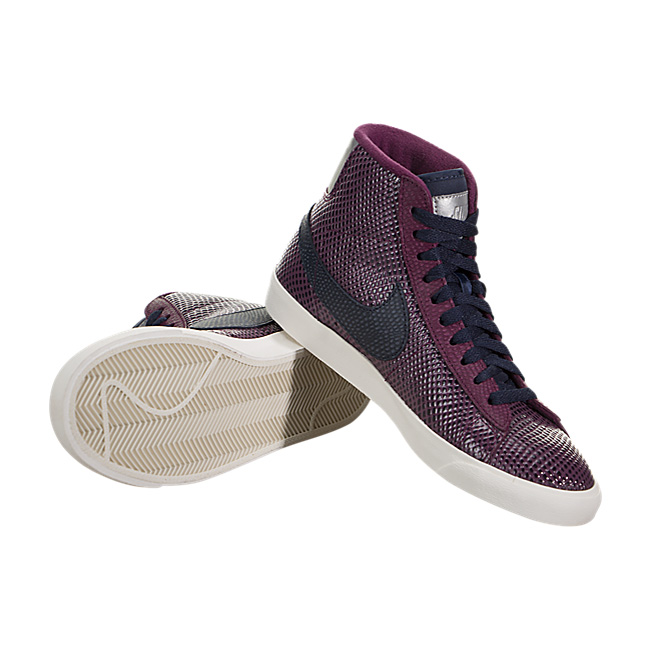 Nike Women Blazer Mid Premium - Bordeaux / Obsidian-Sail