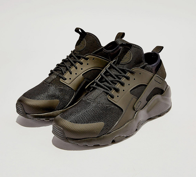 Nike Air Huarache Run Ultra Trainer | Black / Black / Black