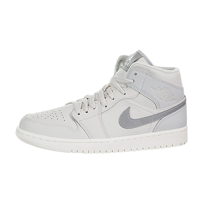 Air Jordan 1 Mid Premium - Light Bone / Grey Fog