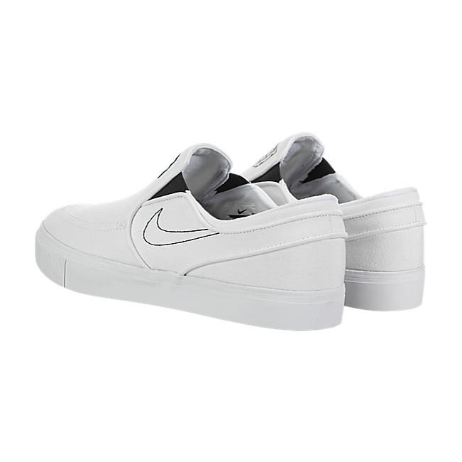 Nike SB Zoom Stefan Janoski Slip Canvas - White / Black