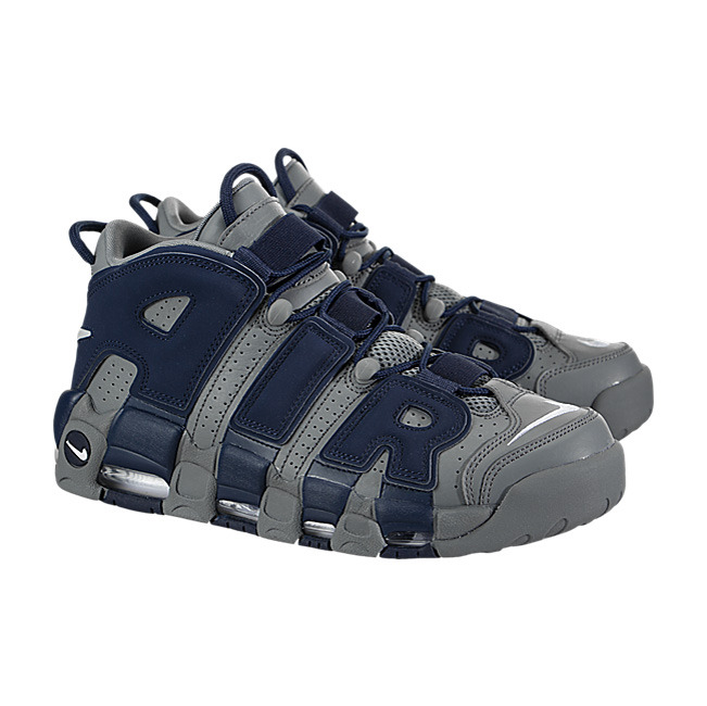 Nike Air More Uptempo '96 - Cool Grey / Midnight Navy-White