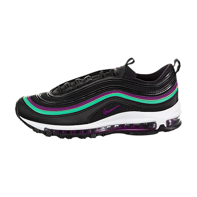 Nike Women Air Max 97 - Black / Bright Grape-Clear Emerald-Black