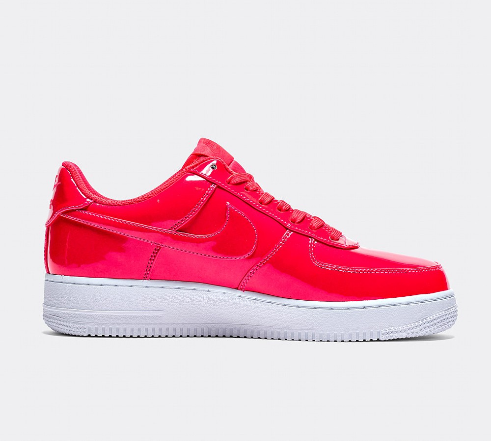 Nike Air Force 1 '07 LV8 UV Trainer - Siren Red / White