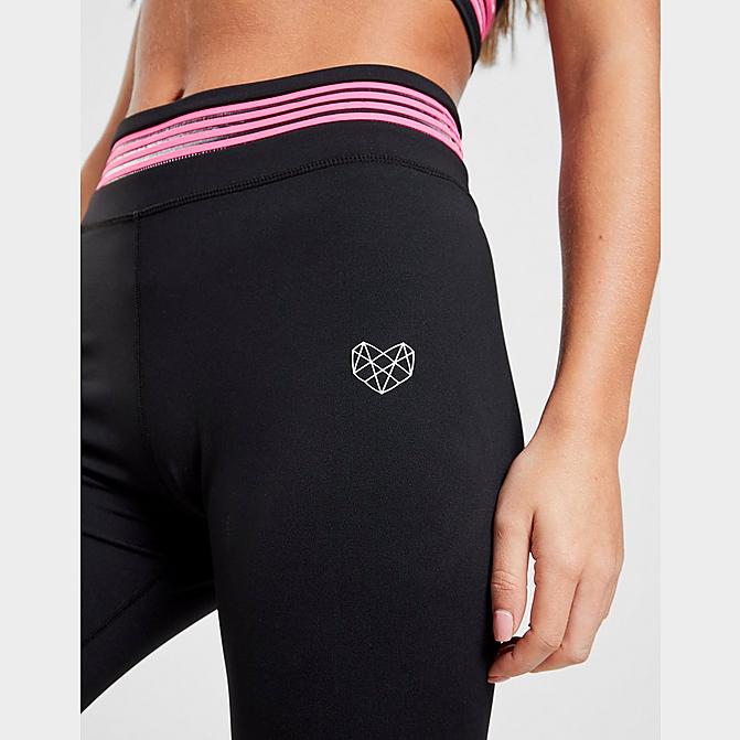 Women's Pink Soda Sport Calusa Tape Leggings