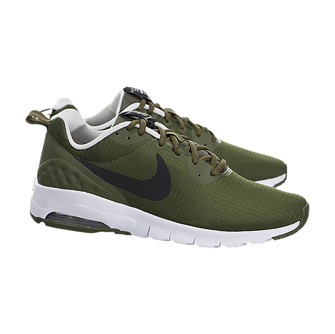 Nike Air Max Motion LW Premium - Legion Green / Black-White-Light Bone