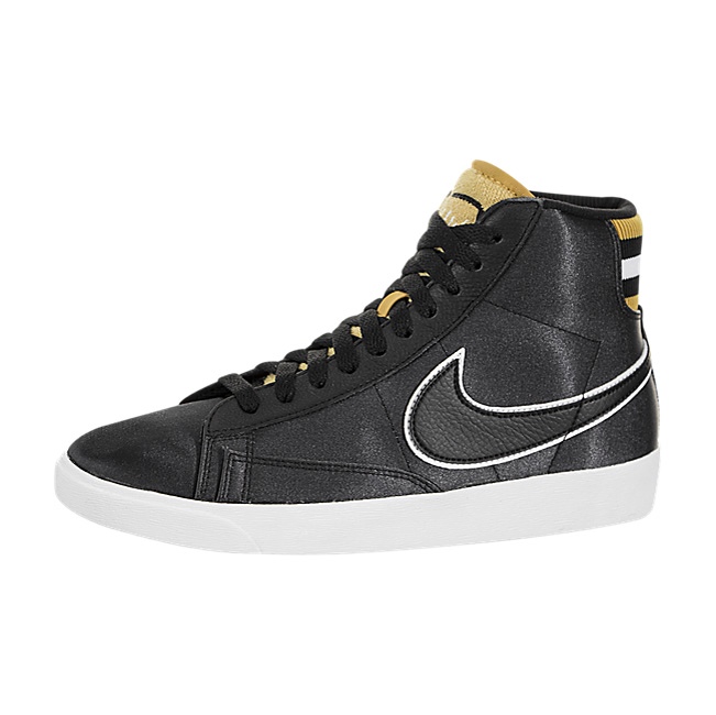 Nike Women Blazer Mid Premium - Black / Black-Wheat-Gold
