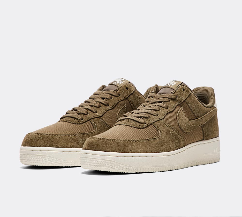 Nike Air Force 1 Trainer - Medium Olive / Medium Olive