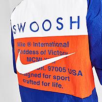 Men's Nike Sportswear Swoosh Woven Hooded Jacket