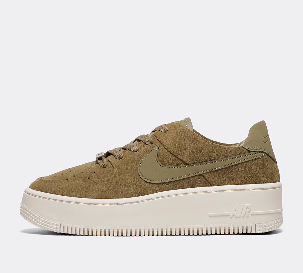 Nike Womens Air Force 1 Sage Low Trainer - Trooper / Phantom