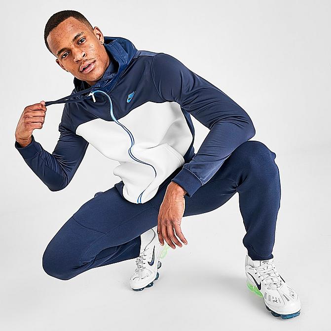 Men's Nike Sportswear Mixed Fleece Full-Zip Hoodie
