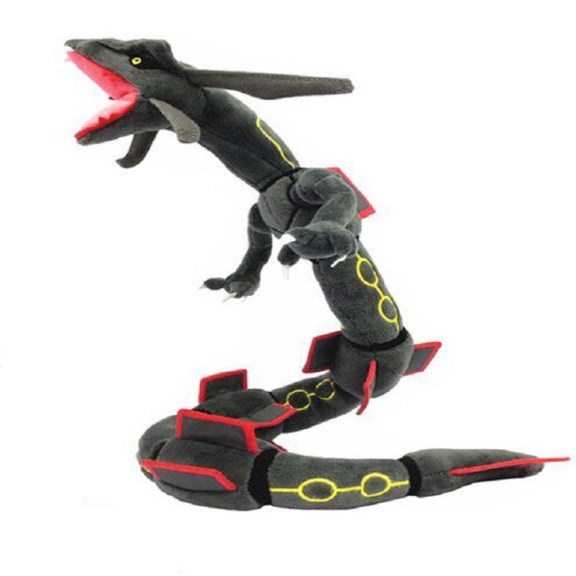 Shiny Rayquaza Pokemon Grey Flying Dragon Plush Toy 31 Inches