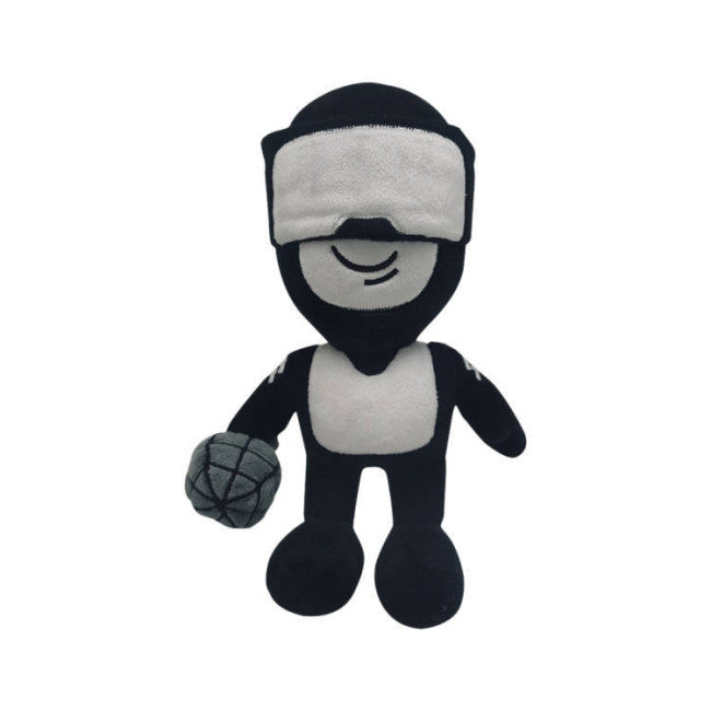 Friday Night Funkin Tankman with Microphone Plush