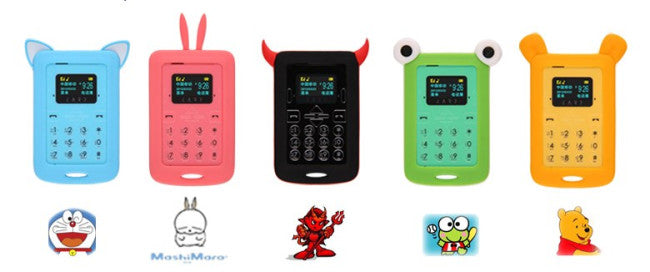 Kids Smallest Card Cellphone Frog Shape