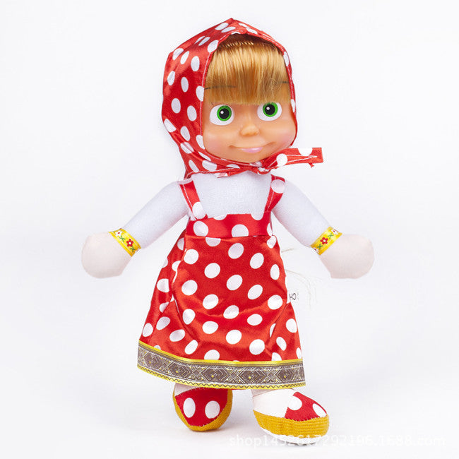 Masha and The Bear Soft Plush Doll 28cm