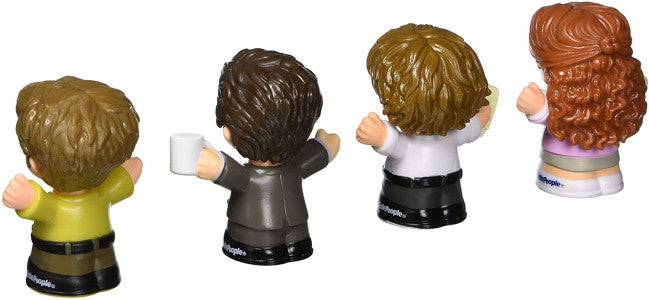 Fisher-Price Little People Collector the Office Figure Set, 4 Character Figures