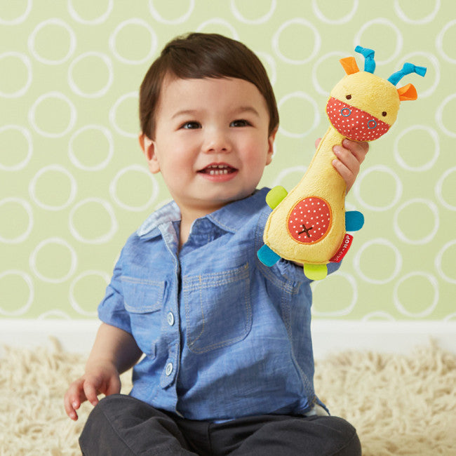 Skip Hop Squeeze Me Rattle - Giraffe