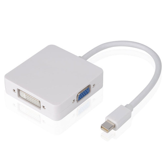 Mini DisplayPort Thunderbolt HD AV Adapter To HDMI VGA DVI for Surface Pro 3 MacBook Air Mac Mini