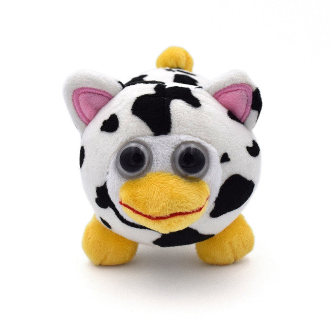 Peepy Cow Pattern Plush