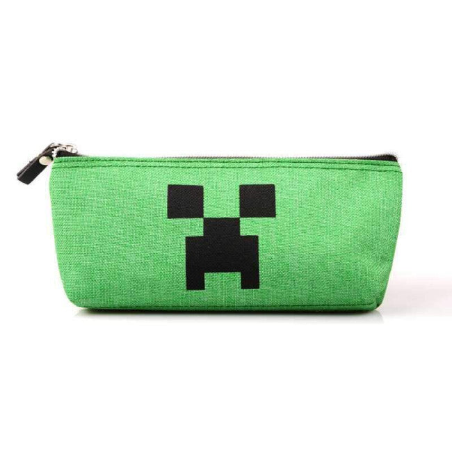 Minecraft Pencil Case Creeper Fabric