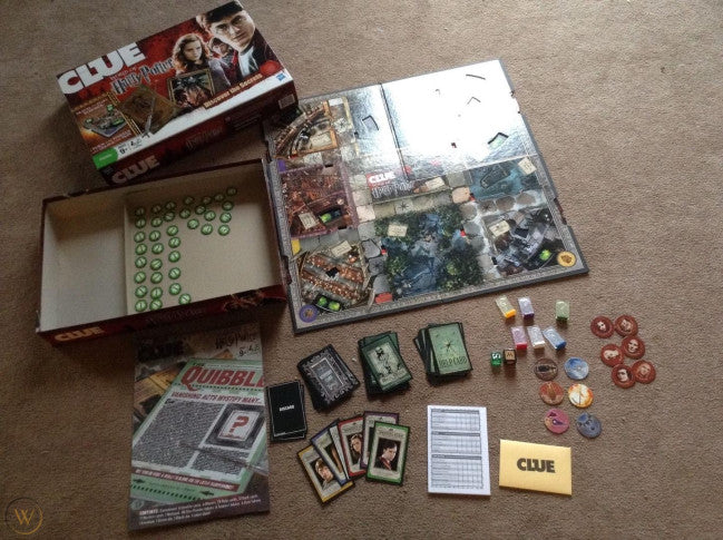 Clue World Of Harry Potter Discover The Secrets Board Game
