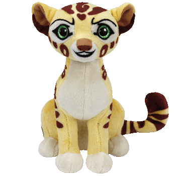 TY Lion Guard Beanie Babies Plush Fuli Cheetah