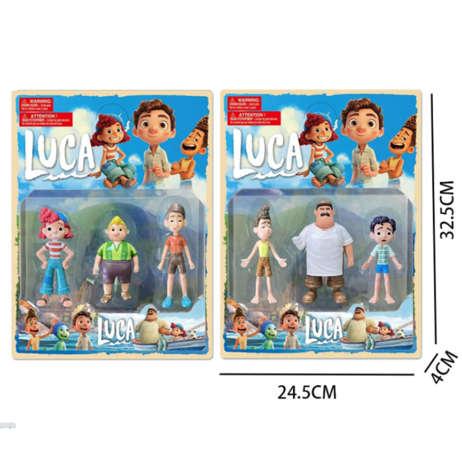 Luca Figures Toy Set 6pcs