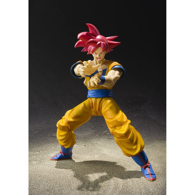 Bandai SHF S.H.Figuarts Dragon Ball Super Super Saiyan God Son Goku Action Figure