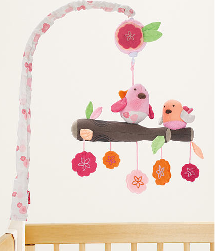 Skip Hop Springtime Birdie Musical Crib Mobile Toy