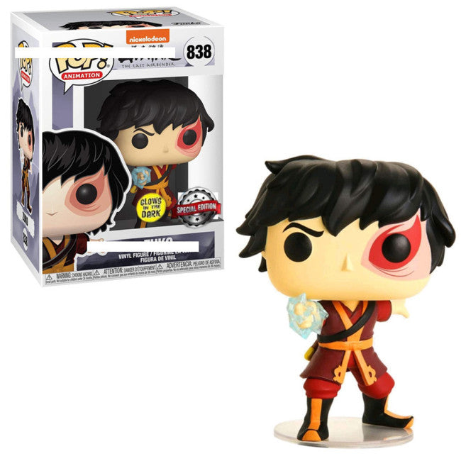 Funko Pop Zuko Lightning #838 Vinyl Figure