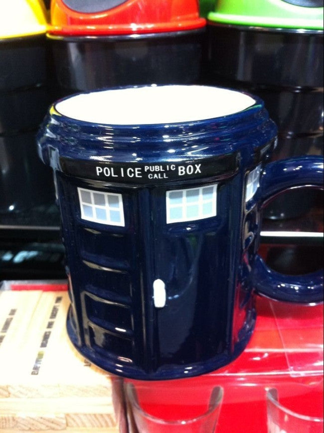 Tardis Doctor Who Police Box Mug Coffee Cup