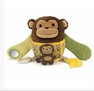 Skip Hop Hug & Hide Activity Toys-Monkey