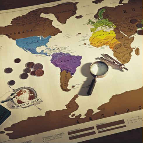 Scratch World Map