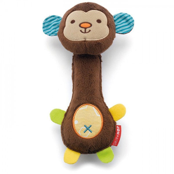 Skip Hop Squeeze Me Rattle - Monkey