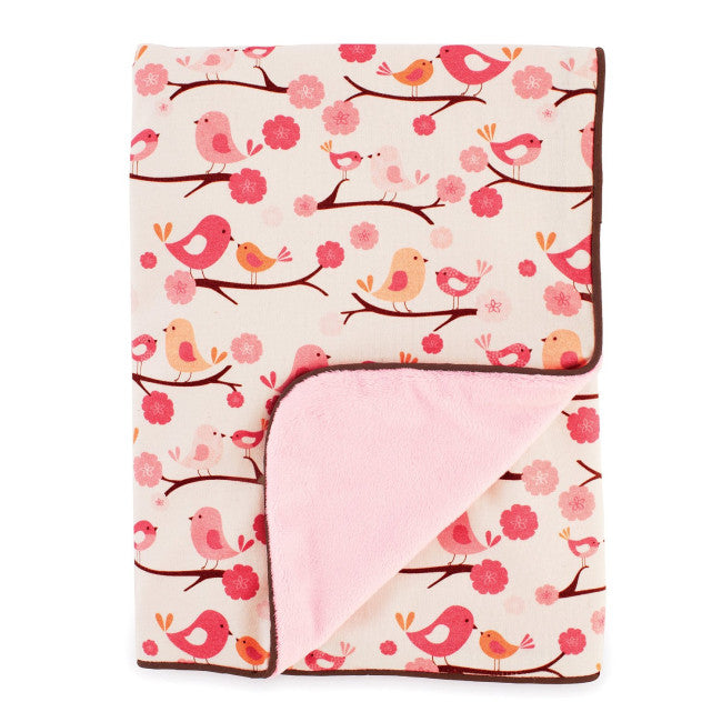 Skip Hop Nursery Blanket - Springtime Birdie